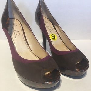 Sold✅Open toe high heels shoes